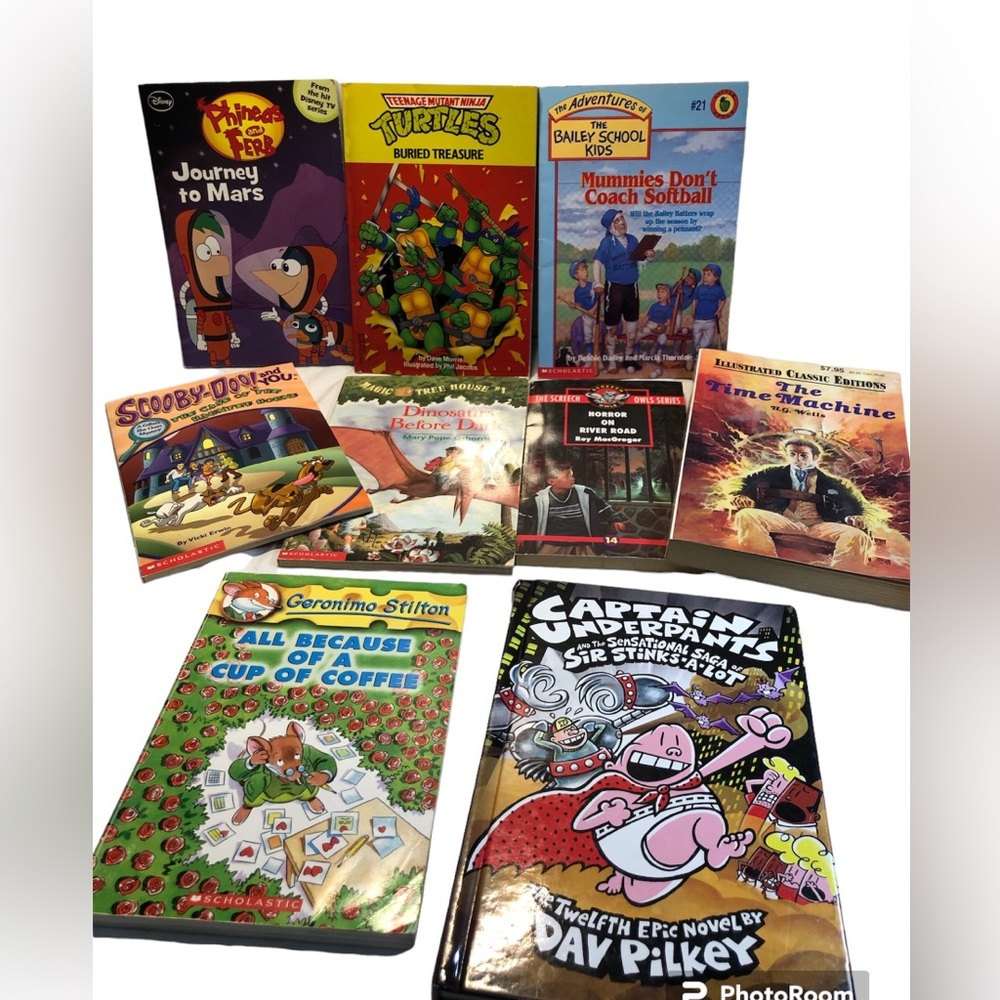 Boys Book Lot, variety of levels , great books to peak an interest in books